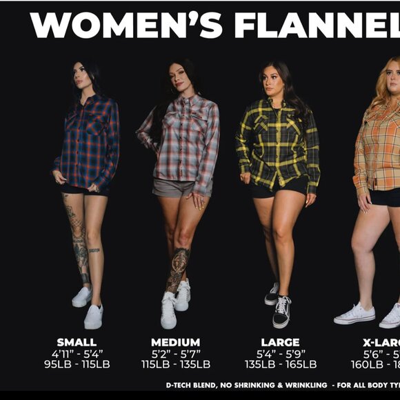 Dixxon Flannel Company: Midnight 10Yr Flannel Shirt, Women's MEDIUM, Inc Tag - Picture 10 of 10